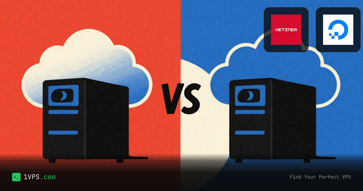 Hetzner vs DigitalOcean 2026: Complete VPS Comparison